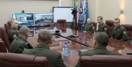 Военнослужащим Хабаровска организовали онлайн встречу с родными и близкими пресс-служба ВРК ВВ